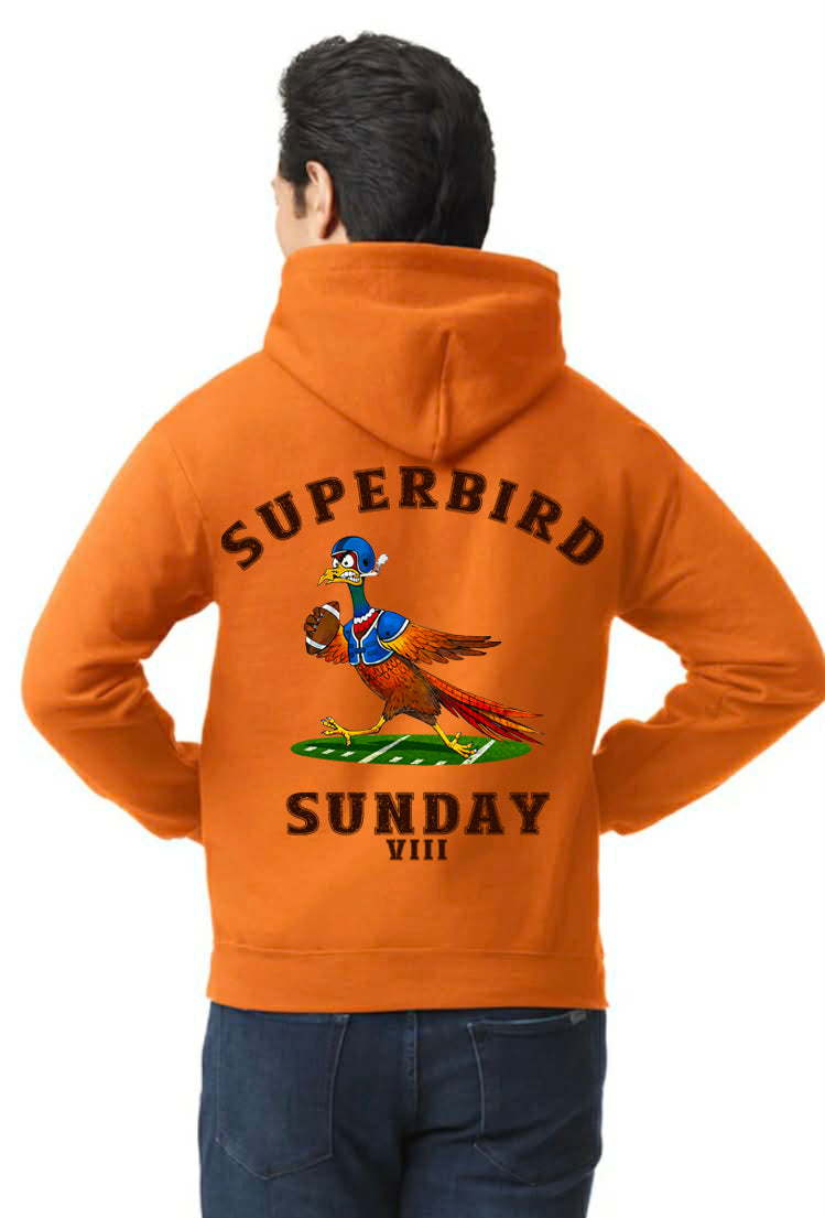 Superbird Sunday - Design 1 - On Orange