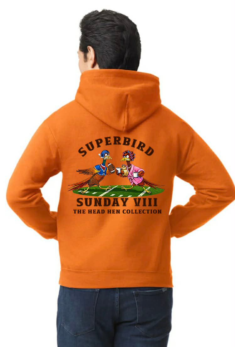 Superbird Sunday - Design 2 - On Orange