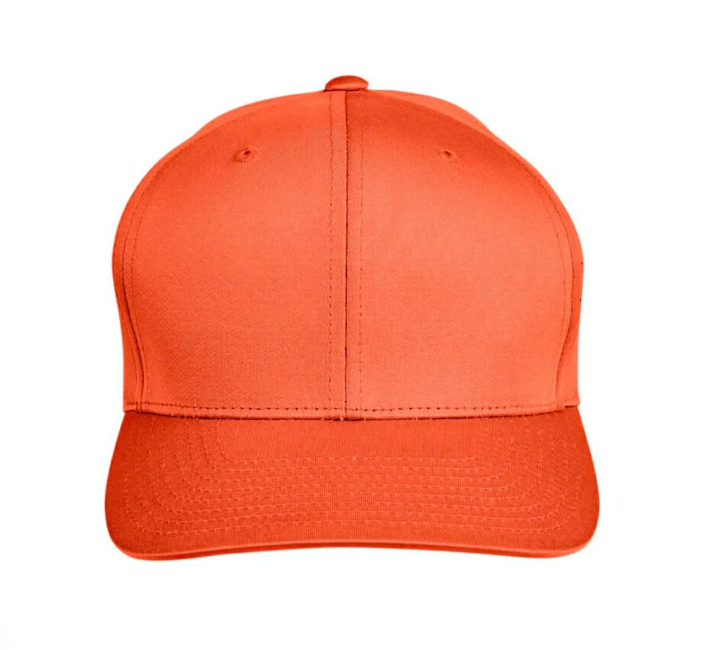 Youth Hat - PVC Rubber Patch on Orange