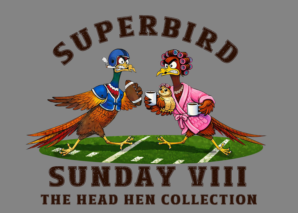 Superbird Sunday - Design 2 - On Gray