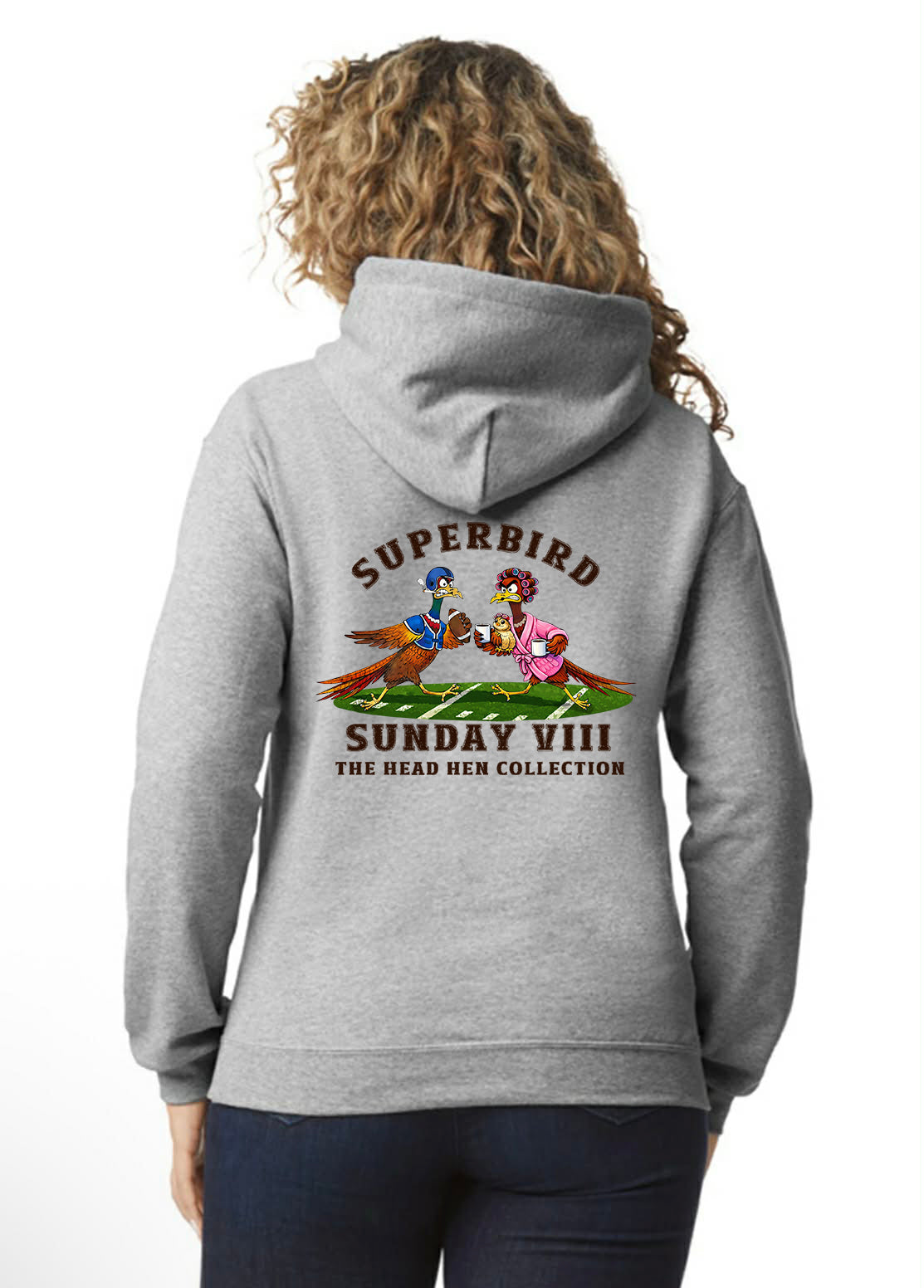 Superbird Sunday - Design 2 - On Gray