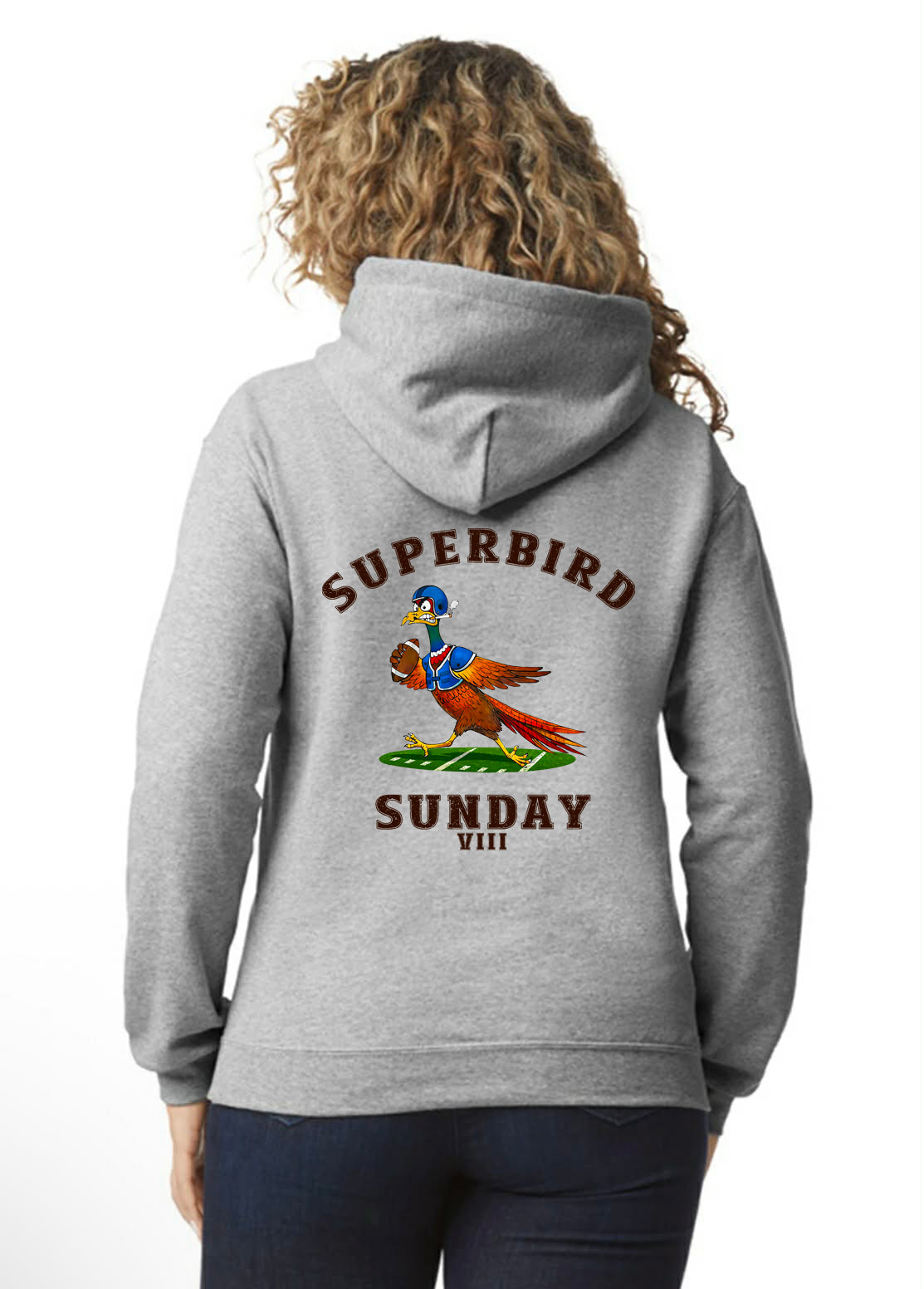 Superbird Sunday - Design 1 - On Gray