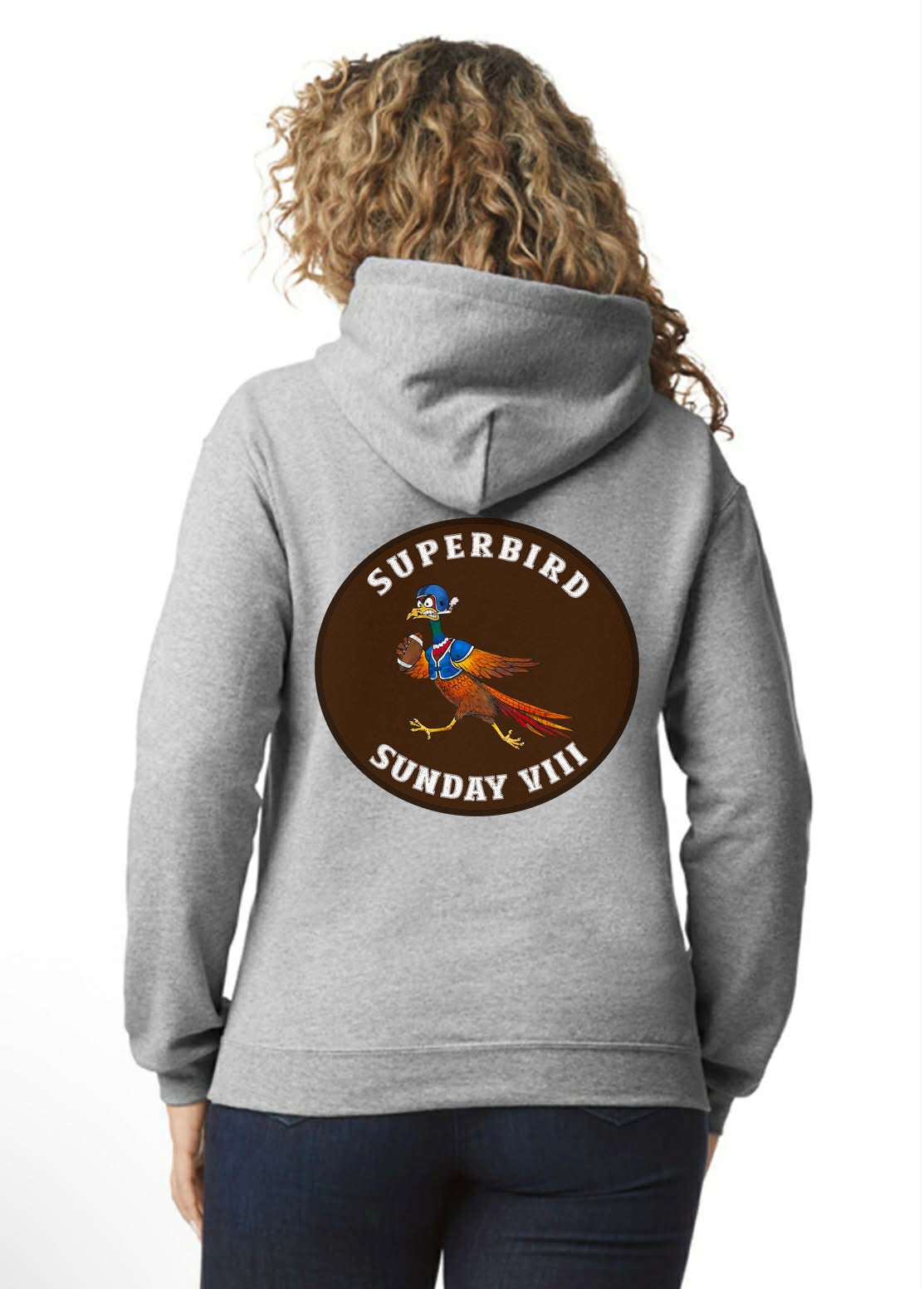 Superbird Sunday - Design 3 - On Gray